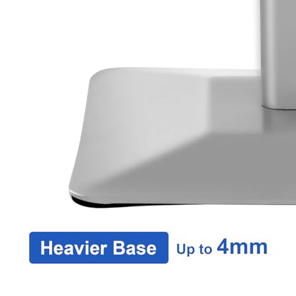 YIYO Sign Stand Poster Stand，adjustable heavy duty pedestal Sign Holder Floor Stand，acrylic frame floor signage standing for display menu11*17 inch，Silver (acrylic frame 11*17 Sliver)