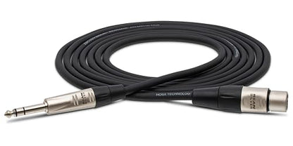 Hosa HXS-003 Pro Balanced Interconnect, REAN XLR3F to 1/4 Inches TRS, 3 Feet - size: 3 Feet