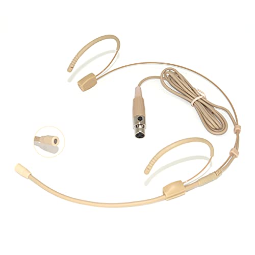 Headworn Headset Microphone Compatible with AKG Bodypack