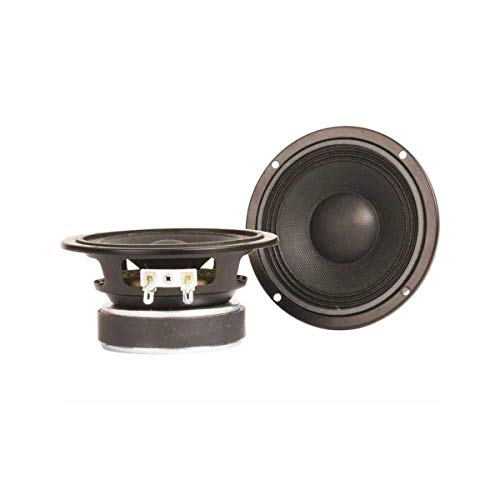 Eminence American Standard Alpha-4-4 (Pair) 4" Pro Audio Speakers, 55 Watts at 4 Ohms, Black - size: 4 Ohm