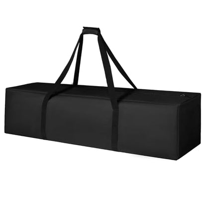 INFANZIA 50in Large Travel Duffel Bag, 600D Water Resistant Foldable, 145L | Sport Luggage Bag with Upgrade Zipper, Foldable Equipment Storage Bag, for Moving Camping Tent Tripod Fishing Umbrella - size: 50x11x16 inch
