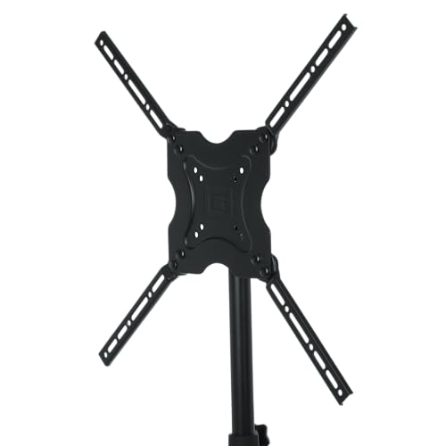 Gator Frameworks Deluxe Adjustable Quadpod LCD/LED TV Monitor Stand with Lift Piston, Fits Screens up to 65" (GFW-AV-LCD-25) - size: 65" Screens, style: Deluxe