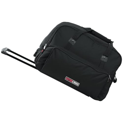 Gator Cases Rolling Speaker Bag for Small Format 12" Loudspeakers with Retractable Pull Handle (GPA-712SM) - size: Small Format 12" Speakers
