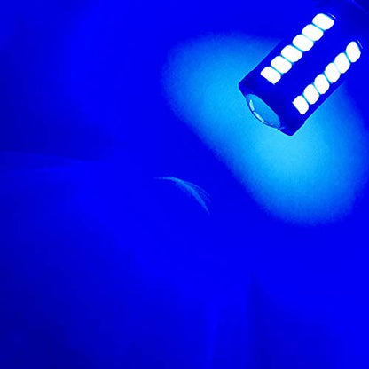 H8 H9 H11 LED Fog Light Bulbs DRL 2800 Lumens Xtreme Super Bright 5730 33-SMD 12V LED Bulbs Replacement for Cars, Trucks, 6000K Xenon Blue - color: blue