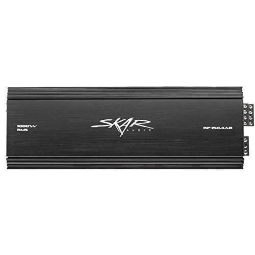 Skar Audio RP-150.4AB 1,000 Watt Full-Range Class A/B 4 Channel Car Amplifier - size: 1000 Watt Class A/B 4-Channel