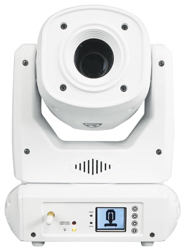 Rockville Rock SPOT 260W White DJ Moving Head Spot Light with Controller