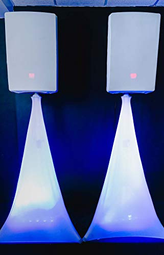 Rockville RSC158W White 15" PA DJ Speaker Cover Scrim for Wedding/Church - style: 15”