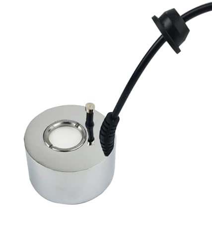 Ultrasonic Mist Maker,Halloween Mist Maker for Water Fountain Pond Halloween Party and Rockery Fish Tank Vase Birdbath Deco | Halloween Decoration, Chrome Finish, AC/DC Adapter Included, Pond & Fountain Use, Plug-In Power ,Halloween Party - color: Hallowe