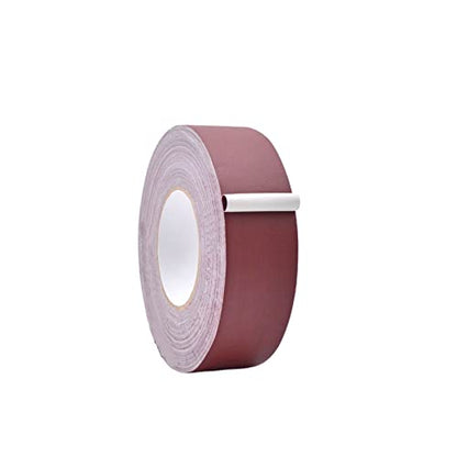 WOD GTC12 Burgundy Gaffer Tape Low Gloss Finish Film, 2 inch x 45 yards, Residue Free, Non Reflective, Easy Tear, Cloth for Photography, Filming Backdrop, Production - color: Burgundy, size: 2" inch