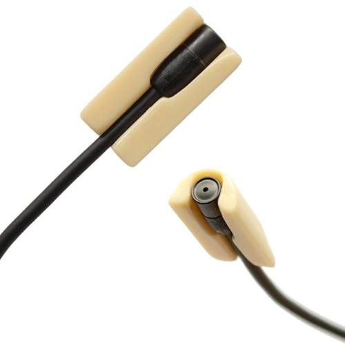 URSA MiniMount. Slim, Low-Profile and Made from Hardened Plastic. Hand-finished for Smoothness. Includes 5x Hypoallergenic MiniMount Stickies (Beige, Made for Sennheiser MKE2) | Slim, Low-Profile, Hardened Plastic Mount, Hand-Finished for Smoothness, Incl