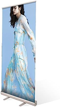 Retractable Roll up Banner Stand,Aluminum Roll Up Banner Display with Carrying Bag 36” x 80”for Trade Show Exhibition Store Displays (Stand Only) - size: 36 x 80 inch (Stand Only)