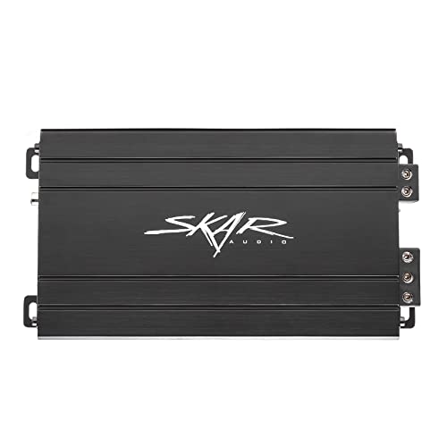 Skar Audio SK-M9005D Compact Full-Range Class D 5 Channel Car Amplifier, 900W - size: 900 Watt RMS Class D Five Channel
