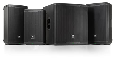 JBL Professional EON712 Powered PA Speaker, Loudspeaker with Bluetooth, 12 inch,1300 Watt, Corded Electric, Black | Portable PA speaker with 1300W output, 12 inch woofer, Bluetooth and 3CH mixer - size: 12-Inch Speaker