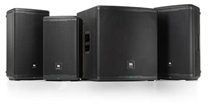 JBL Professional EON712 Powered PA Speaker, Loudspeaker with Bluetooth, 12 inch,1300 Watt, Corded Electric, Black | Portable PA speaker with 1300W output, 12 inch woofer, Bluetooth and 3CH mixer - size: 12-Inch Speaker