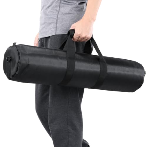 43x8x8 inch/110x20x20cm Tripod Carrying Case Heavy Duty Oxford Photographic Package Bag with Shoulder Strap Padded for Light Stand, Tripods, Monopods, Umbrellas, Softbox, Boom Stands - size: 43x8x8 inch