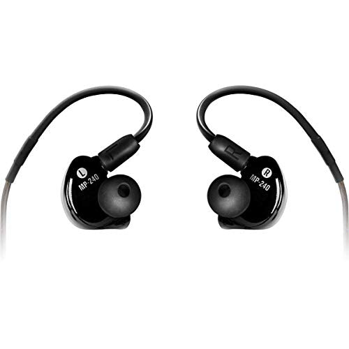 Mackie MP Series In-Ear Headphones & Monitors with Dual Hybrid Drivers (MP-240) - size: Dual Hybrid Driver, style: Wired