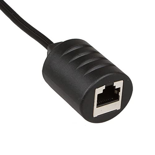 2Pack 3.5mm Stereo to RJ45 Female Extender Over Cat5&Cat6 Cable (2X 3.5mm to RJ45 Female) - color: 2x 3.5mm to RJ45 Female