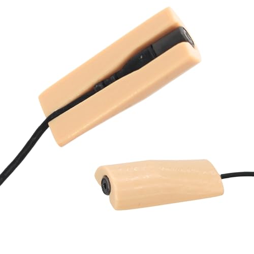 URSA MiniMount. Slim, Low-Profile and Made from Hardened Plastic. Hand-Finished for Smoothness. Includes 5X Hypoallergenic MiniMount Stickies (Beige, Compatible with Sennheiser MKE1) | Slim, Low-Profile, Hardened Plastic Mount, Hand-Finished for Smoothnes