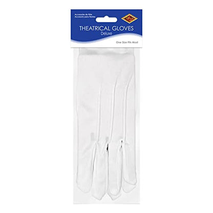 Beistle Mens One Size Awards Night Party Supplies Costume Accessory, White, 1 Pair US - size: 1 Count (Pack of 1)