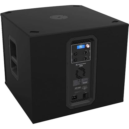 Electro-Voice EKX-15SP Powered 15" Subwoofer with US Power Cord Bundle Padded Cover with EV Logo for EKX-15S/15SP