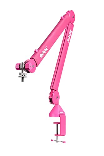 RØDE PSA1+ Professional Studio Arm with Spring Damping and Cable Management (Pink) - color: Pink, style: PSA1+