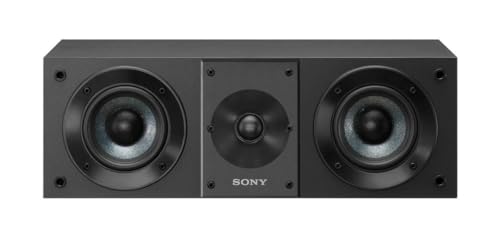 Sony SSCS8 2-Way 3-Driver Center Channel Speaker - Black, 4 Bookshelf Speaker System | 4 Bookshelf Speaker System, 2-way, 3-speaker bass-reflex system, 4 Foamed-Mica - style: SSCS8