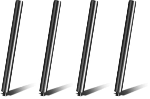 Subwoofer Speaker Pole Extension Pole, 17 Inch M20 Threaded and 35mm Speaker Stand Load Capacity 66LBS (Pack of 2) - size: small (Pack of 2)