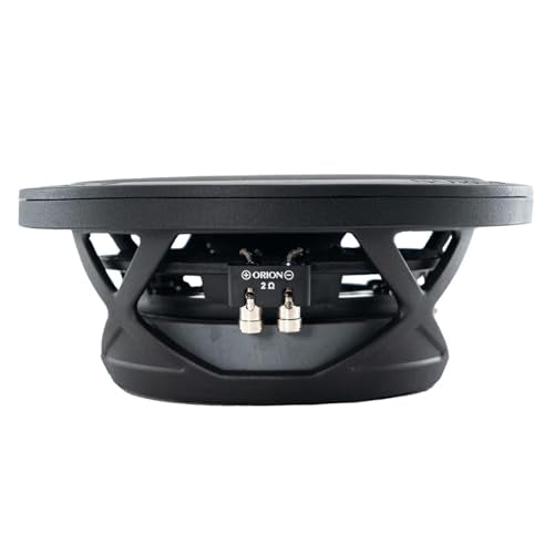 ORION XTR8SWD2 XTR Series 8" Shallow Subwoofer, 1200W, Dual 2 Ohm | 1200W Max, 300W RMS, Dual 2" Voice Coil, UV-Coated Cone, NBR Surround, Free Air, OEM Replacement - style: 8" - DUAL 2 OHM