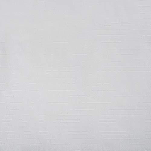 Sun Zero Hampshire Velvet Noise Reducing Thermal Extreme 100% Total Blackout Back Tab/Rod Pocket Curtain Panel, Pearl, 50"W x 84"L (1 Panel) - color: Pearl, size: 50"W x 84"L (Pack of 1)