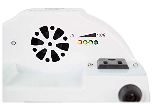 Rockville Battery PAR 50 White Rechargeable Up-Light 4-Pack with RLB30 Bag | 8-10 Hour Runtime, 18x 1W RGB LEDs, 3-Pin XLR In/Out, 7 DMX Channels, Sound Activated, 4 Remotes, DJ Wash Lighting, 5-Items