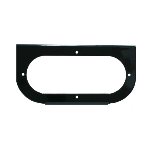 GG Grand General 81380 Black L-Shaped Mounting Bracket with 1-Oval Hole for Standard Oval Light - color: Black, style: 1 Oval Hole