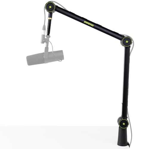 Shure by Gator Deluxe Broadcast Desktop Mic Boom Arm (SH-BROADCAST1)