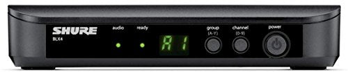 Shure BLX14R/SM35 UHF Wireless Microphone System - Perfect for Speakers, Performers, Presenting - 14-Hour Battery Life, 300 ft Range | SM35 Headset Mic, Single Channel Rack Mount Receiver | H8 Band - style: H8: 518-542 MHz
