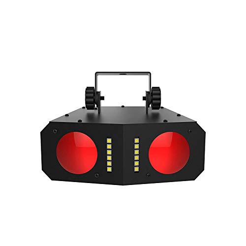 CHAUVET DJ Duo Moon Plug-and-Play LED Effect Light with Moonflower and Strobe Effect