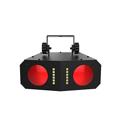 CHAUVET DJ Duo Moon Plug-and-Play LED Effect Light with Moonflower and Strobe Effect