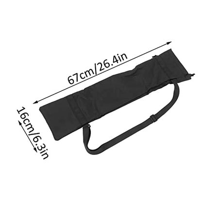 Shanrya Light Stand Tripod Monopod Camera Case, Light Stand Tripod Carrying Bag Durable Nylon Portable for Studio for Photographic Equipment(Medium)