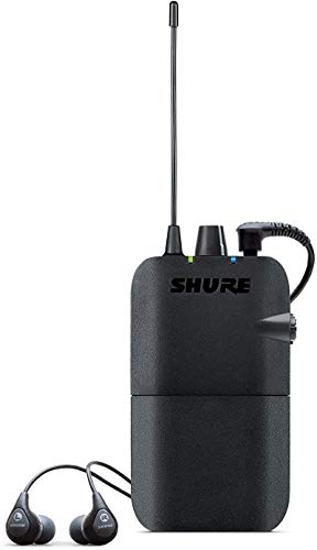 Shure PSM300 P3TR112TW Wireless In-Ear Personal Monitoring System with SE112 Earphones, Twinpack - J13 Band - size: Twinpack, style: J13 Band (566-590 MHz)