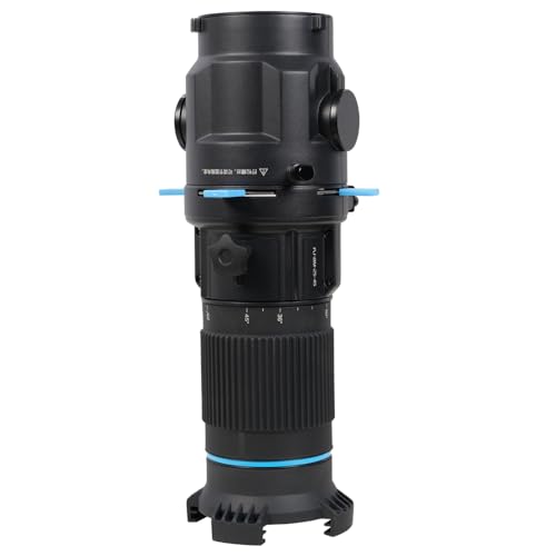 NANLITE Bowens Mount Projection Attachment 25°-45° Optical Snoot Photography Kit Lens Modifier for Nanlite FS-300C/300B FC-300B/300C FC-500B/500C Forza 300/300B/500/500B Aputure 300DII 300C 300X 600D