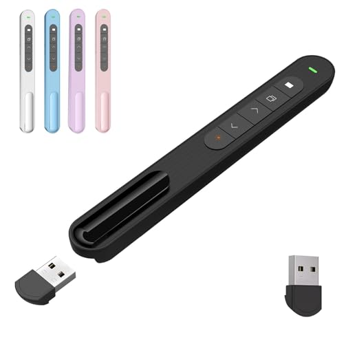 Presentation Clicker for Powerpoint Presentations, Black, A - color: Black