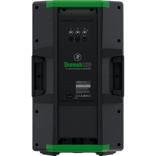 Mackie Thrash, 15-Inch 1300W Powered Loudspeaker, Black (Thrash215) | Live sound reinforcement with 1300W output and 15 inch woofer - size: 15-Inch