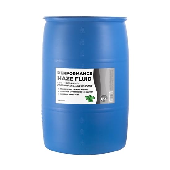 Froggy's Fog High Performance Haze - Professional Water Based Haze Juice - Designed To Complement the ETC HQ-100 Hazer (55 Gallon Drum) - size: 55 Gallon Drum