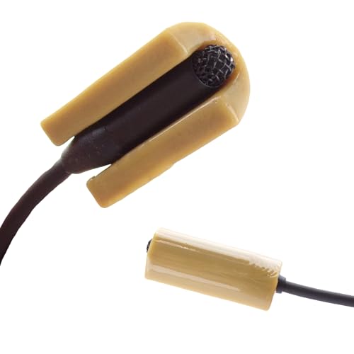 URSA MiniMount - Sanken COS11 (Brown) | Slim, Low-Profile, Hardened Plastic Mount, Hand-Finished for Smoothness, Includes 5x Hypoallergenic MiniMount Stickies - color: Brown, size: Sanken COS11