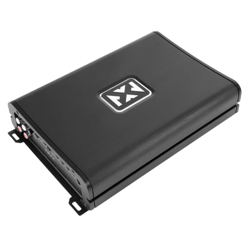 NVX VAD17001v2 3400W Peak / 1700W RMS Class D Monoblock Amplifier | Marine Certified, Bass Remote, 1/2/4-Ohm Stable, Car/Marine/UTV/Truck Audio - style: 1700W Monoblock