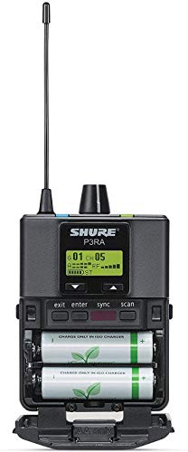 Shure PSM300 P3TRA215TWP Pro Wireless In-Ear Personal Monitor System with SE215-CL Earphones, Twinpack - J13 Band - size: Twinpack, style: J13 Band (566-590 MHz)