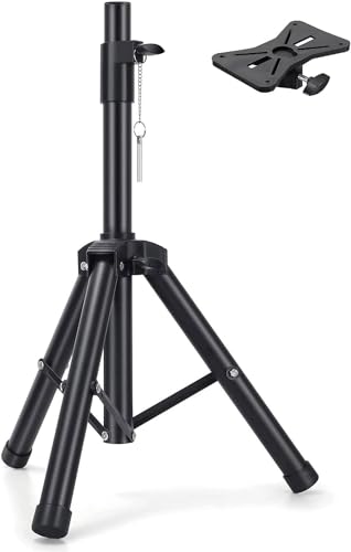 Speaker Tripod Stands, Adjustable PA DJ Short Tripod Stand