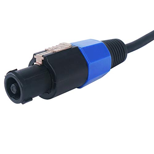 Sound Town Speakon to Speakon Speaker Cable, 2 Feet, 12 Gauge, 2 Conductor, Male to Male (STC-12NN2) - size: 2 Feet 12 Gauge Speakon to Speakon