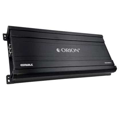 ORION CBA4500.4 Cobalt High Efficiency 4-Channel Class A/B Amp, 4500W | 600W RMS, Adjustable Low/High Pass, Bass Boost, High Output Amplifier, 2/4 Ohm Stable, MOSFET Power - color: BLACK, style: 4-Channel - 4500 Watts