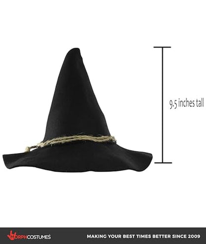 Morph Caribbean Pirate Hoop Earring & Eye Patch - Pirates Party Supplies - Costume Accessory Set - Black & Gold, One Size