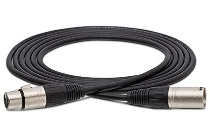 Hosa DMX-503 5-Pin 2-Conductor XLR5M to XLR5F DMX-512 Cable, 3 Feet - size: 3 Feet