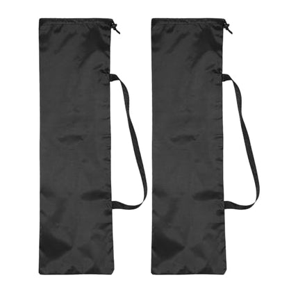 PATIKIL 39 x 12 Inch Tripod Carrying Case, 2 Pack Camera Tripod Carrying Bags Oxford Cloth Padded Bag for Camera Gear Mic Light Stand Sheet Music Photography Accessories, Black - size: 39 x 12 Inch